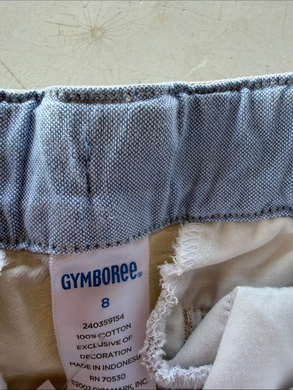 Gymboree Girls Light Tan Straight Chinos